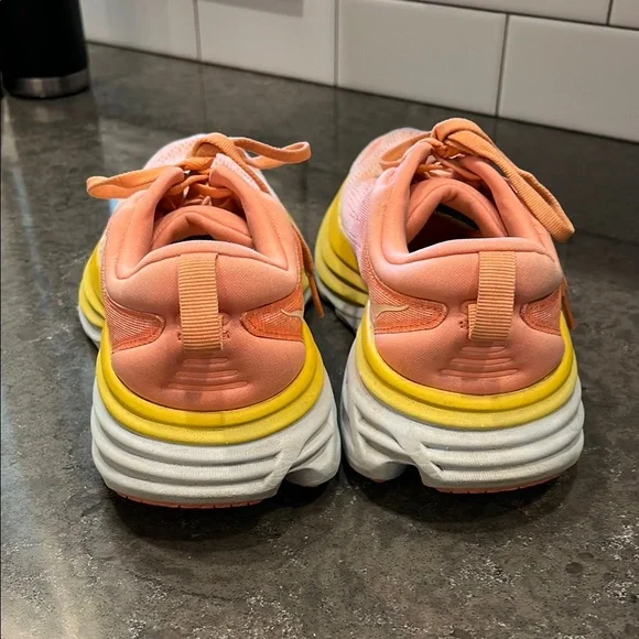 HOKA Bondi 8 Women’s Running Shoes, Size 7.5B - Picture 3 of 8